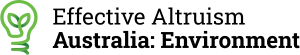Effective Altruism Australia Environment Logo